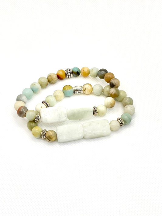 Amazonite Natural Gemstone Bracelet