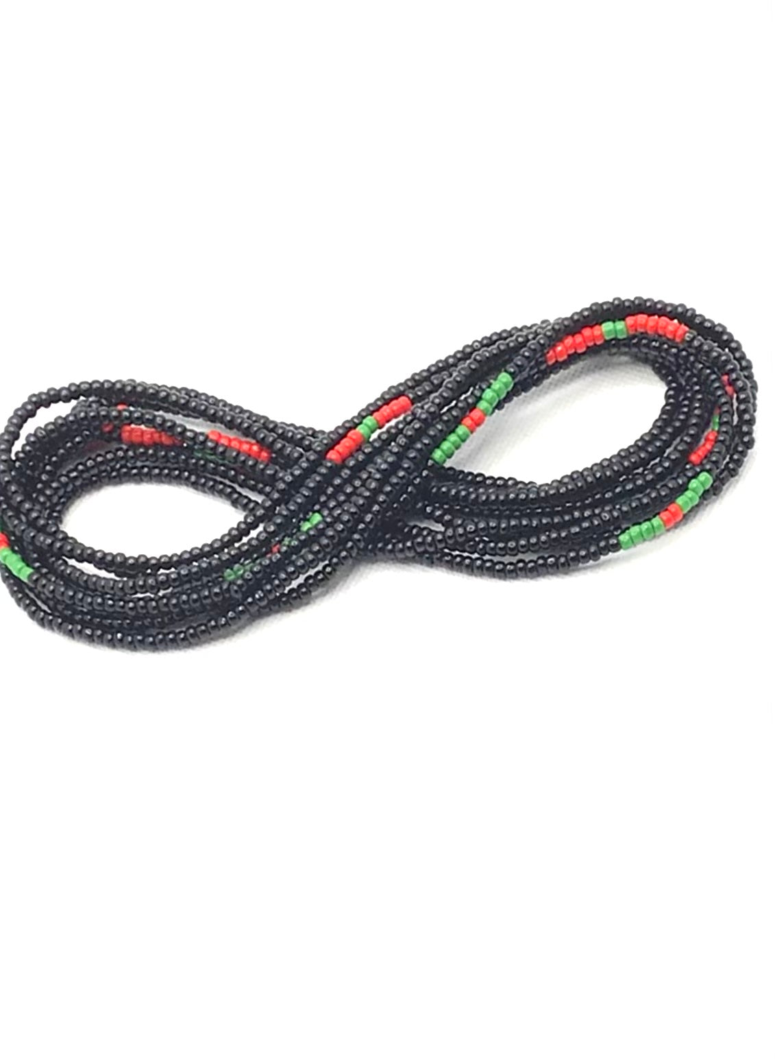 “The Culture” Red/Black/Green Waist Bead