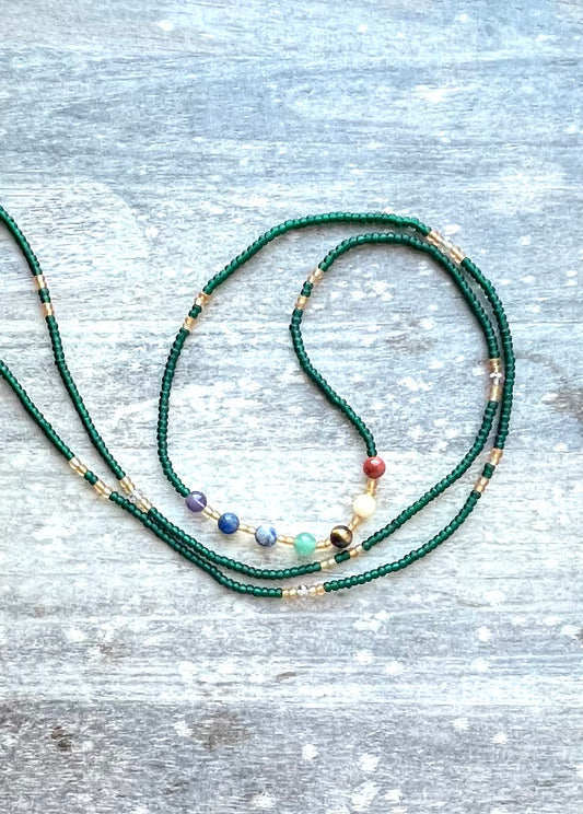 Chakra Gemstone Waist Bead