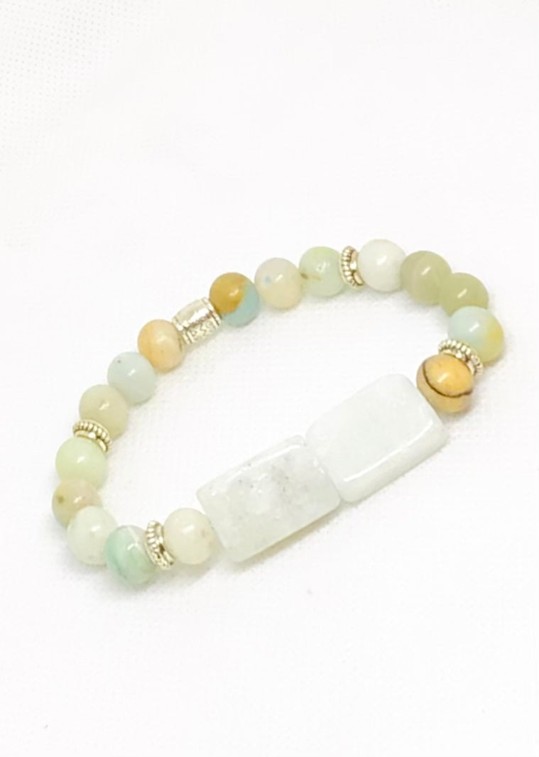 Amazonite Natural Gemstone Bracelet