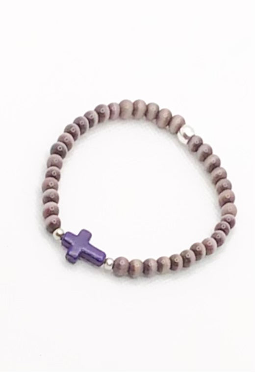 Cat’s Eye   Cross Natural Gemstone Bracelet