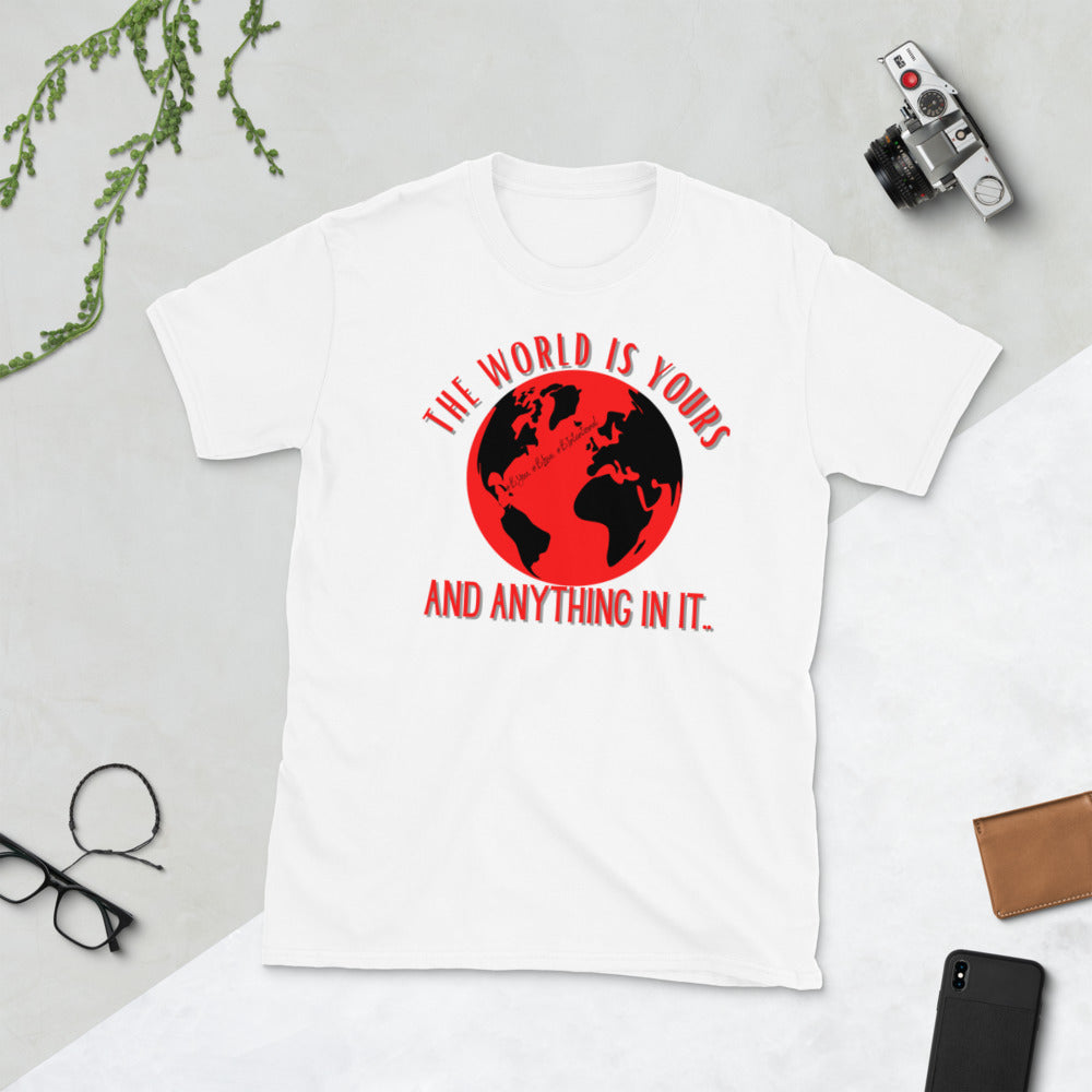 “The World is Yours” Unisex Statement T-Shirt