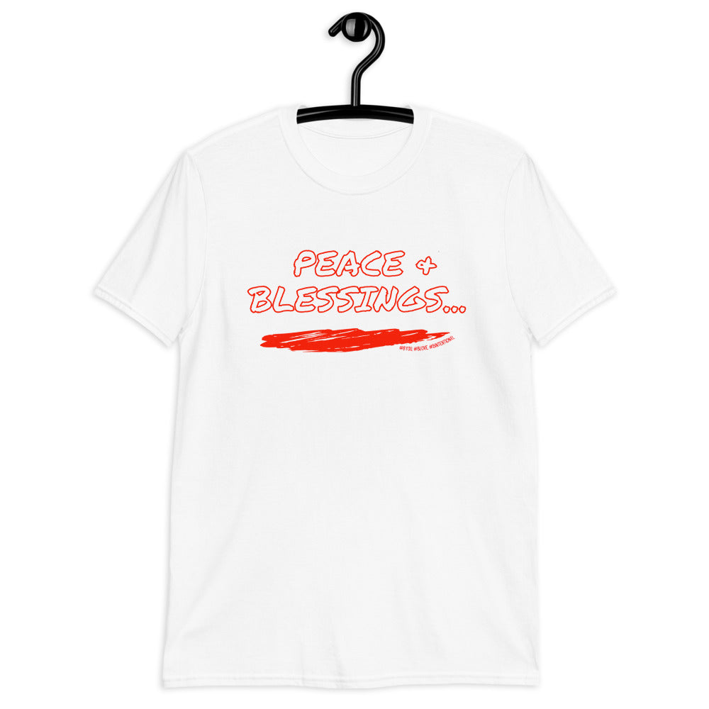 “Peace & Blessing” Unisex Statement T-Shirt