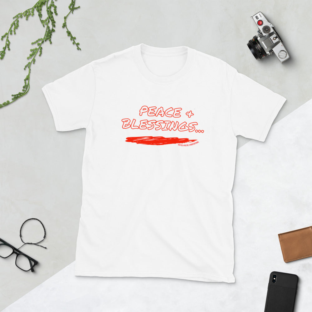 “Peace & Blessing” Unisex Statement T-Shirt